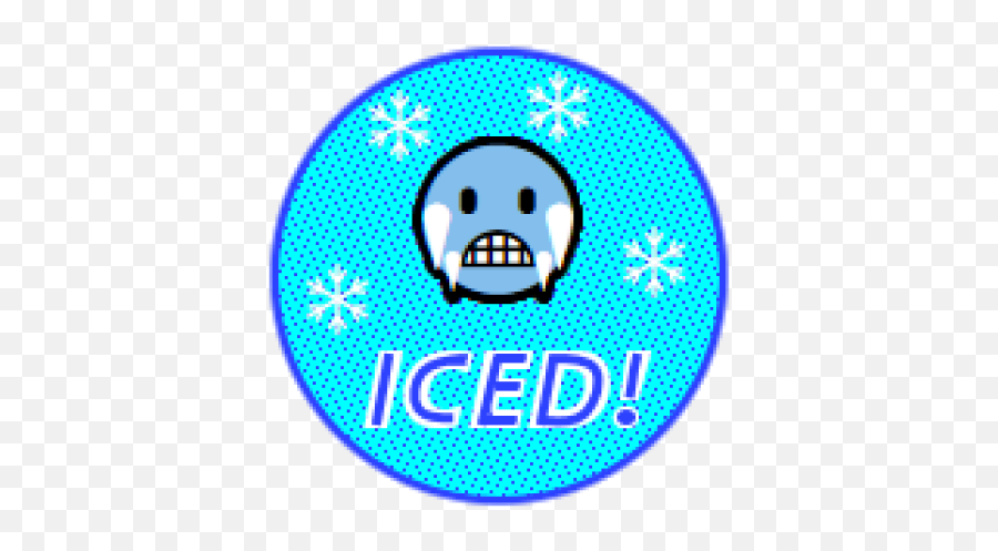 Iced - Roblox Emoji,Coldface Emoji