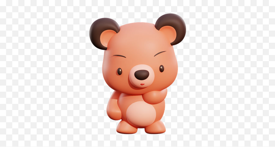 Bear Icon - Download In Glyph Style Emoji,Apple Beaver Emoji