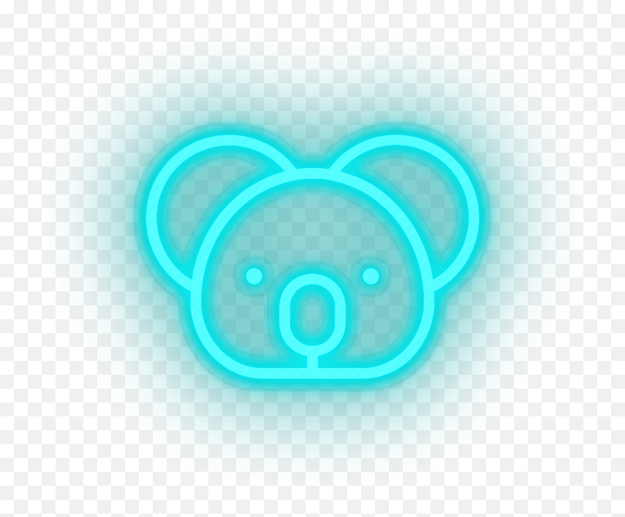 Koala Neon Sign - Animals Led Neon Decor Emoji,Koala Emoji