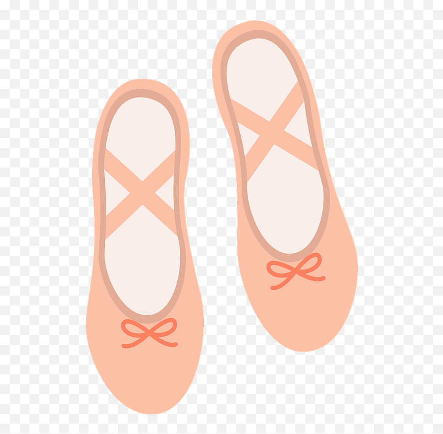 Pointe Ballet Shoe Clipart Free Download Transparent Png - Ballet Shoe Clipart Emoji,Emoji Slippers Women