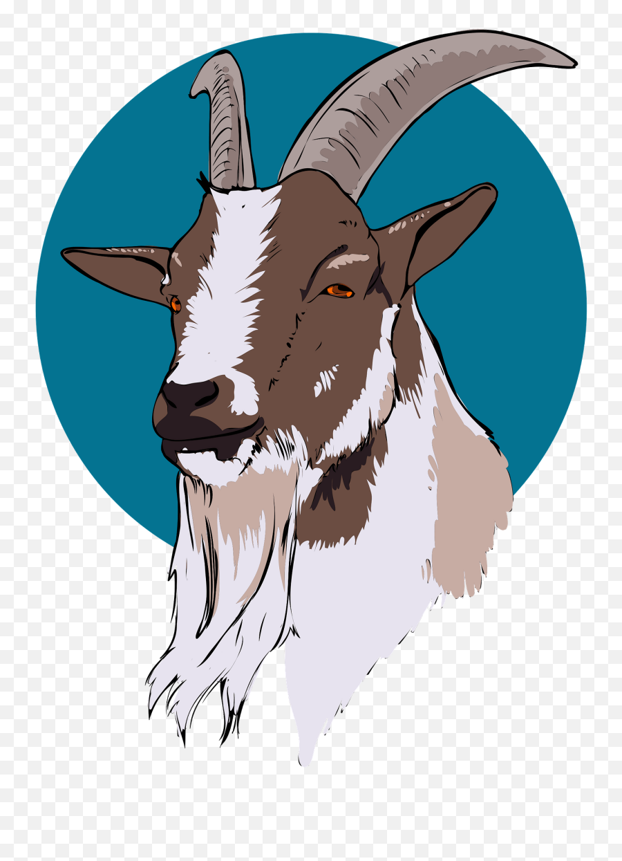 Goat Head Clipart - Goat Head Png Clipart Emoji,Goat Emoji Hat