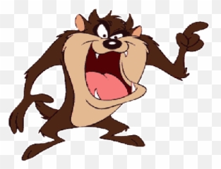 Download Tasmanian Devil Taz Png - Transparent Tasmania Devil Cartoon Emoji,Tasmanian Devil Emoji