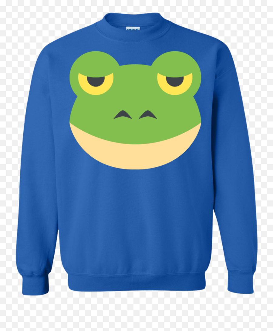 Frog Face Emoji Sweatshirt U2013 That Merch Store - Sweater,Ninja Emoji
