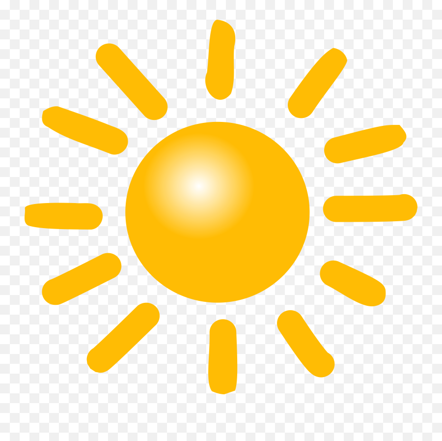 Sun - Clip Art Sun Emoji,Weather Emojis