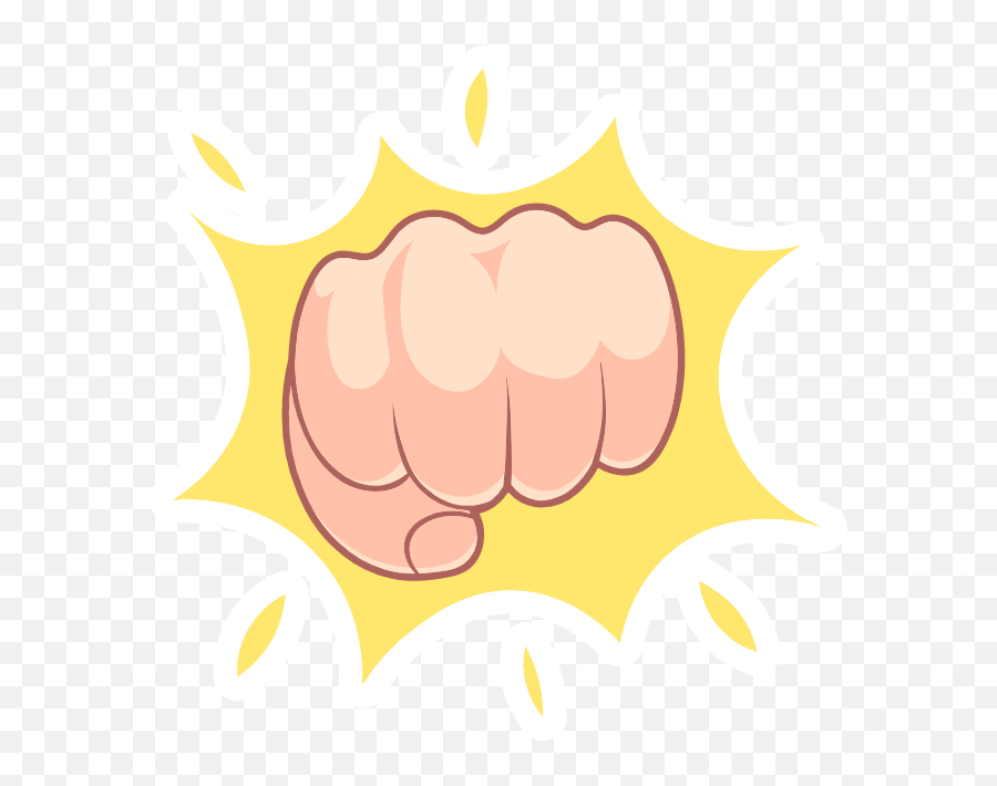 Fist Bump Gesture Sticker - Language Emoji,Fist Bump Emoji