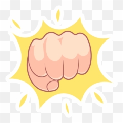 Fist Bump Gesture Sticker - Language Emoji,Fist Bump Emoji