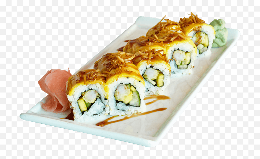 Download Tropical Roll - Sushi Tropical Png Emoji,Whatsapp Emoticons Sushi