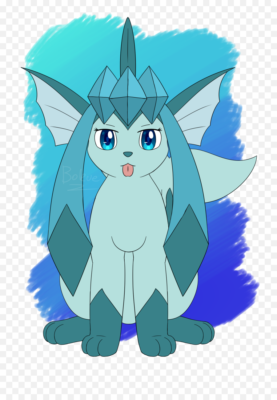 Bokurei - Fictional Character Emoji,Vaporeon Emoji