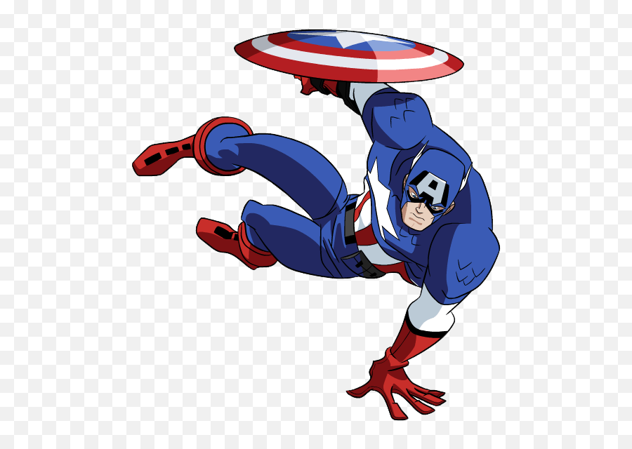 Cartoon Clipart Captain America - Clip Art Library Captain America Clip Art Emoji,Captain America Emoticons