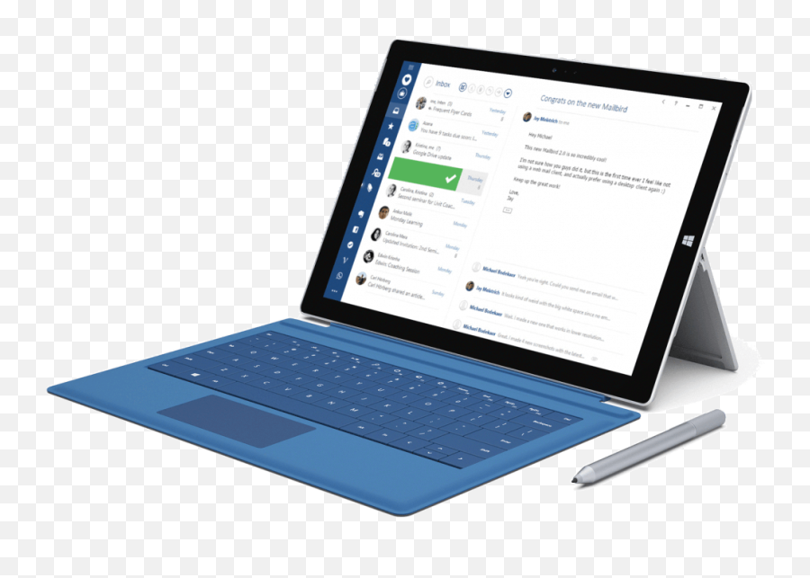 Mailbird - Tablet Microsoft Surface Pro 3 Emoji,Mailbird Emoticons