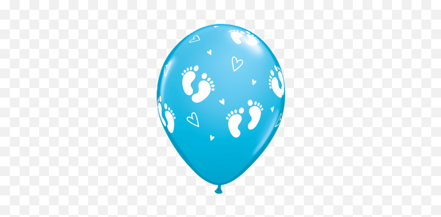 Hearts Qualatex Latex Balloons - Transparent Baby Balloon Png Emoji,Latex Emojis Soccer