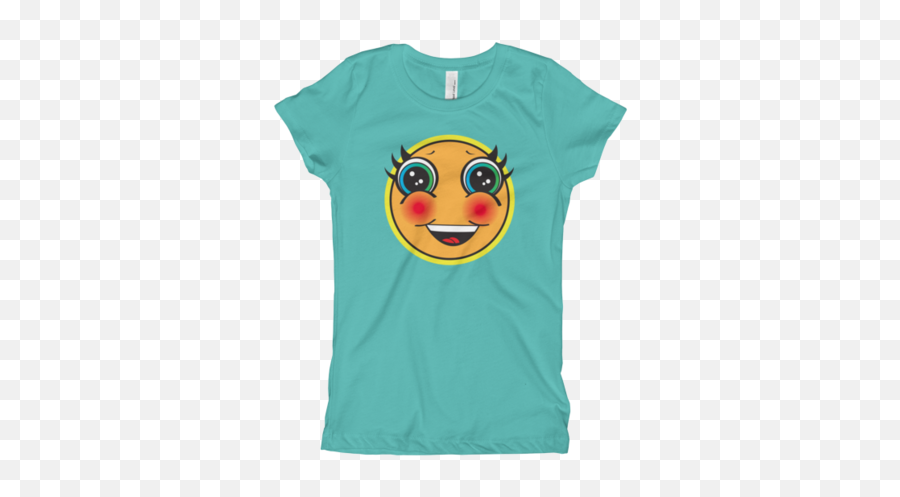 Smile Big Girls T - Tween Girls T Shirts Emoji,Bbe Emoticon