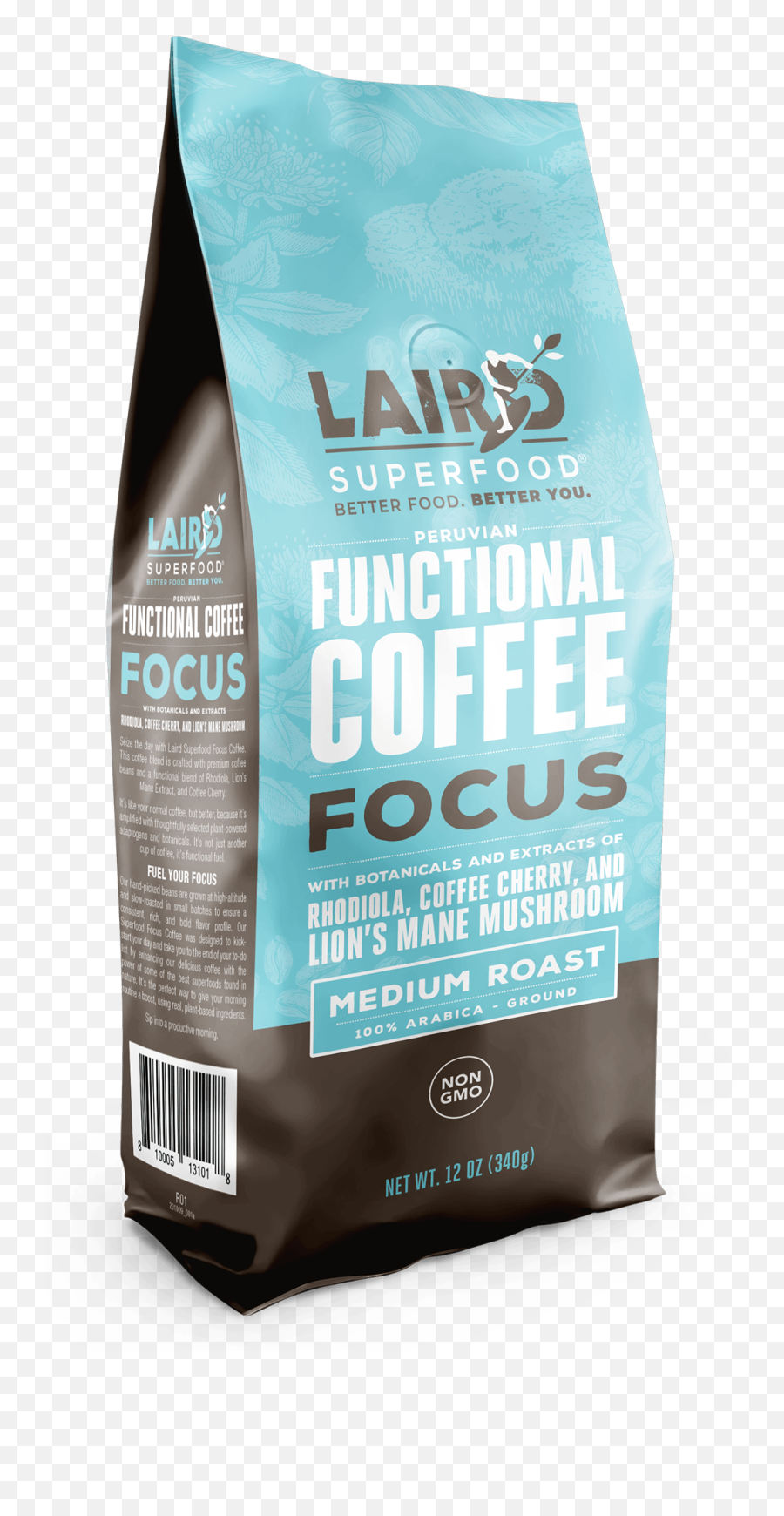 Focus Coffee With Botanical Adaptogens Laird Superfood - Household Supply Emoji,Emoticons 