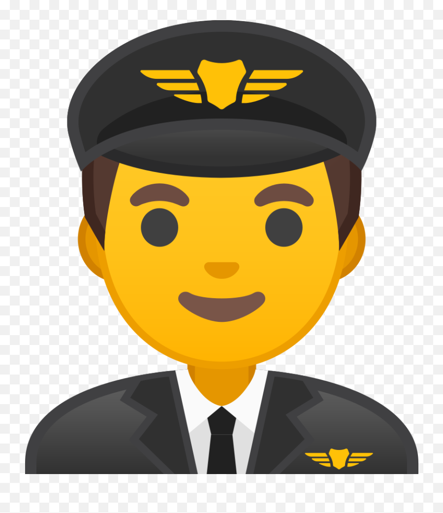 Man Pilot Emoji - Pilot Emoji,No Cap Emoji