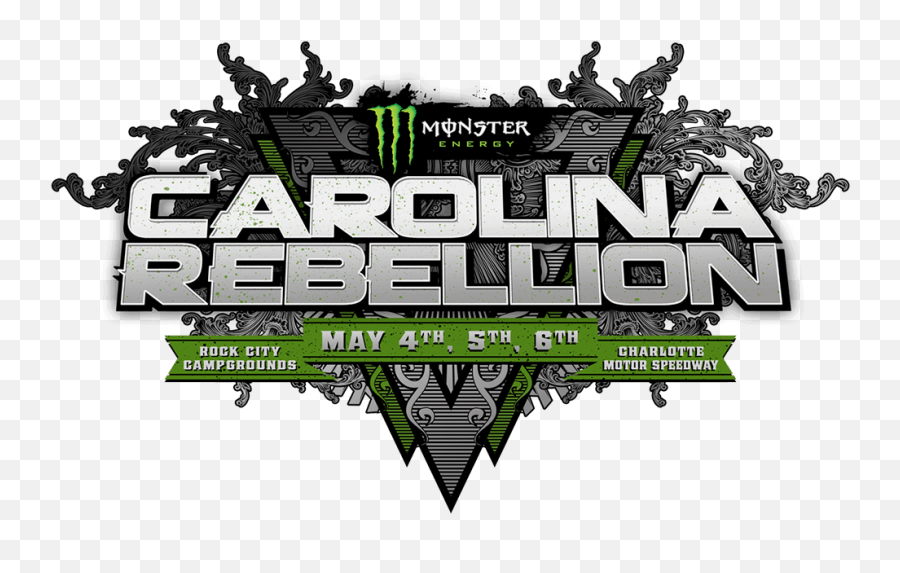 Monster Energy Carolina Rebellion Early Bird Tickets On Sale - Carolina Rebellion 2018 Logo Emoji,Sweet Emotions Aerosmith