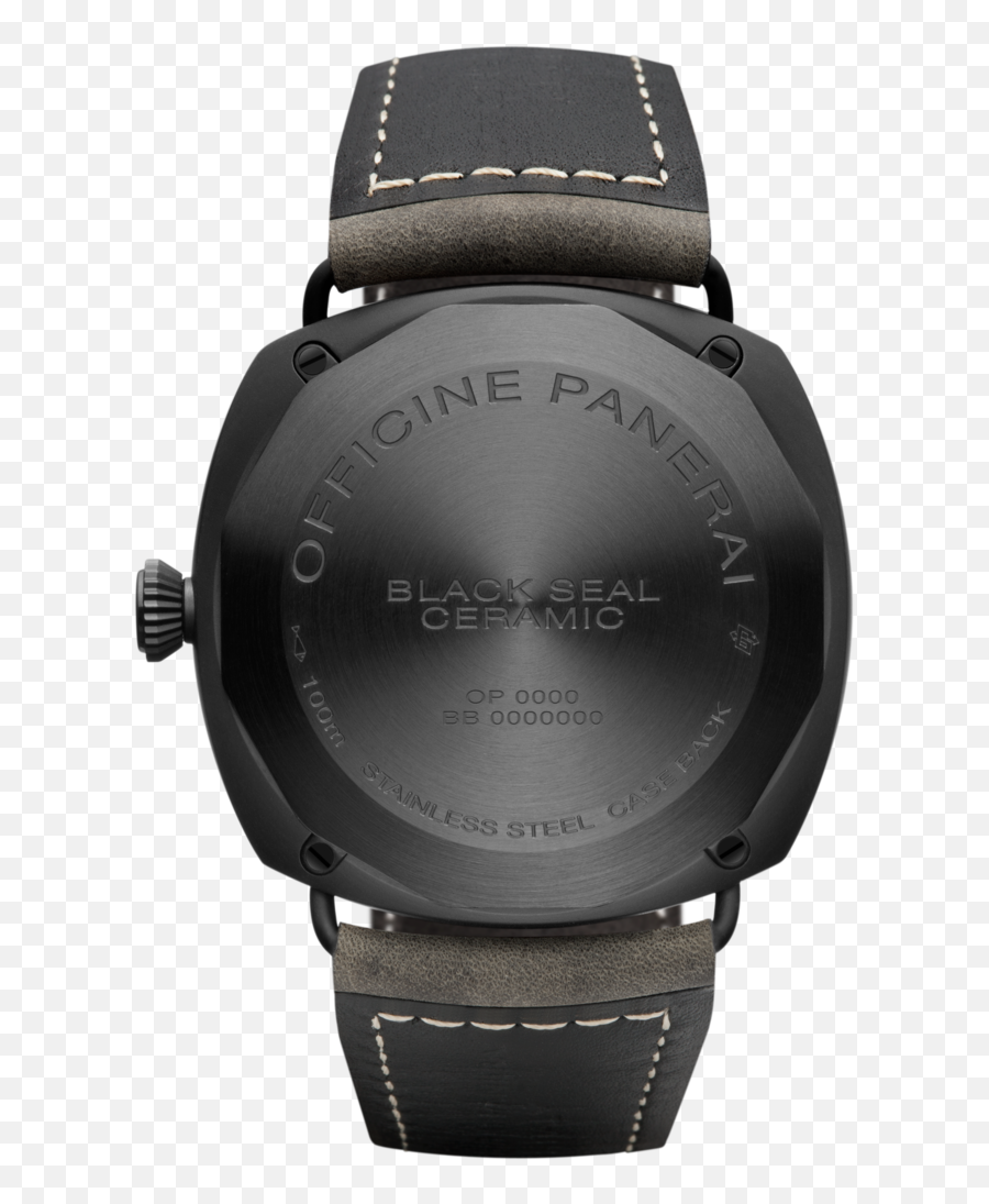 Panerai Radiomir Ceramica Black Dial - Watch Strap Emoji,Find The Emoji Maneater