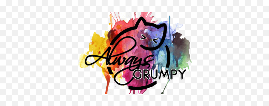 Always Grumpy Cat Emoji,Grumpy Cat Emotion Poster