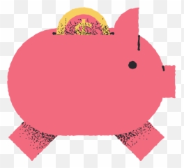 Savings Clipart Illustration In Png Svg - Big Emoji,Emoji Coin Bank