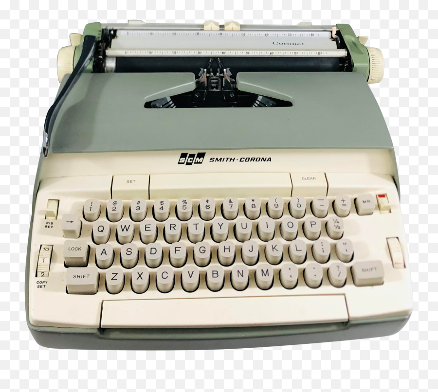 1960s Smith Corona Vintage Electronic - Vintage Electric Typewriter Emoji,