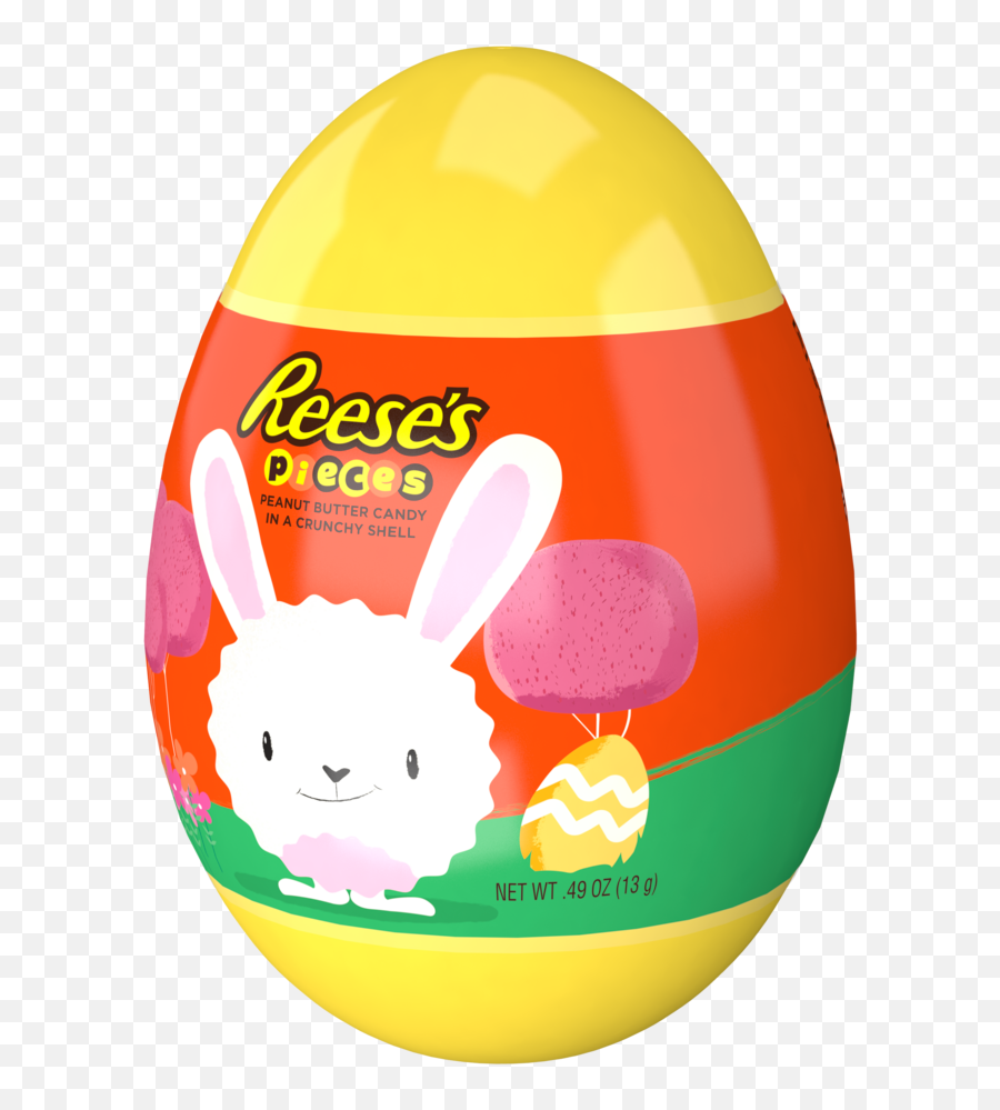 Reeseu0027s Pieces Peanut Butter Candy 049 Oz - Easter Emoji,Easter Emojis Samsung