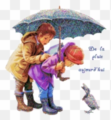 Bon Samedi - Bon Mercredi Sous Lapluie Emoji,Wouah Emoticon