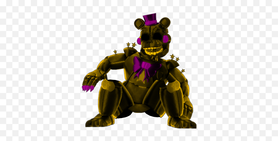 Fnaf Advanced Golden Freddy Image - Supernatural Creature Emoji,Fnaf Goldenfreddy Emojis