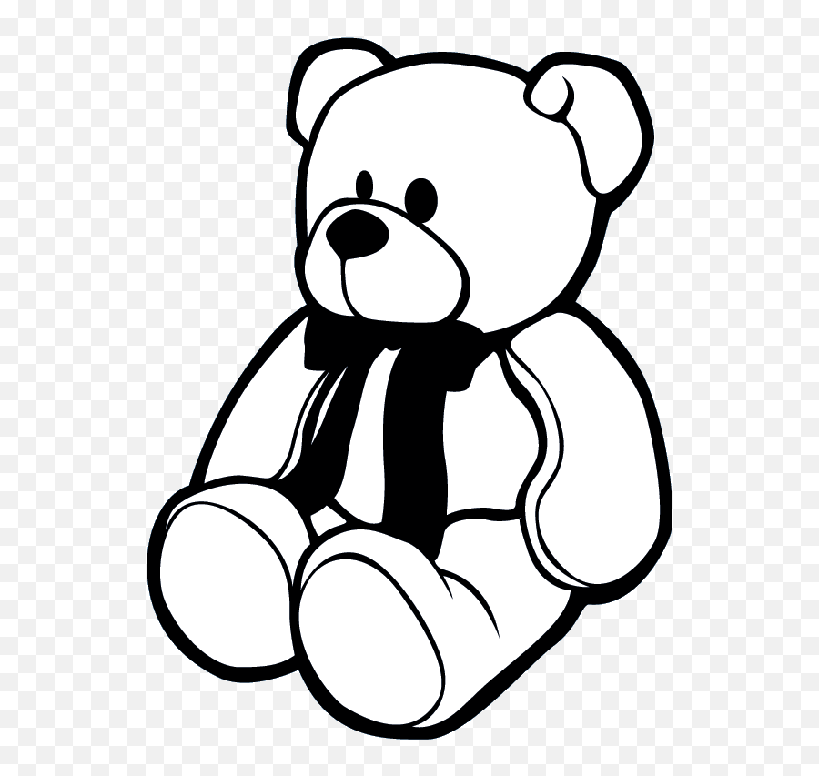 White Teddy Bear Cartoon Png - Teddz Bear Up Clip Art Black And White Emoji,Teddy Bears Svg Emoticon Set