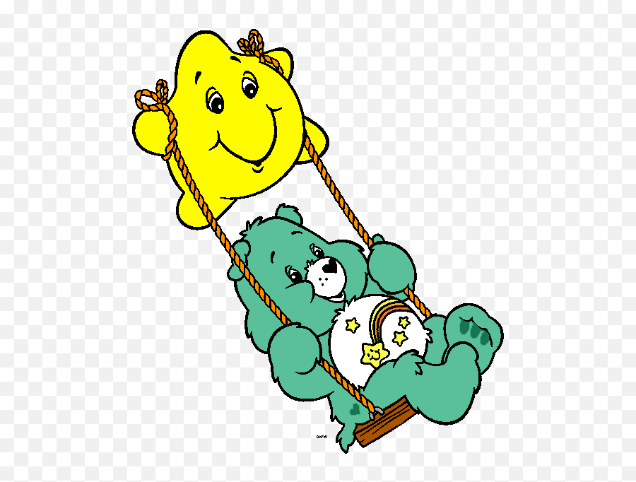 Clipart Bear Yellow Clipart Bear - Care Bear Clip Art Emoji,Care Bear Emoji