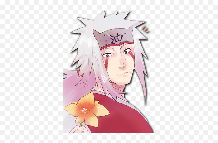 Jiraya By Robin - Sticker Maker For Whatsapp Emoji,Shinobi Emojis