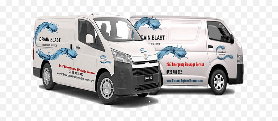 Clear Blocked Drains In Melbourne - Drain Blast Commercial Vehicle Emoji,Plumber Emoji