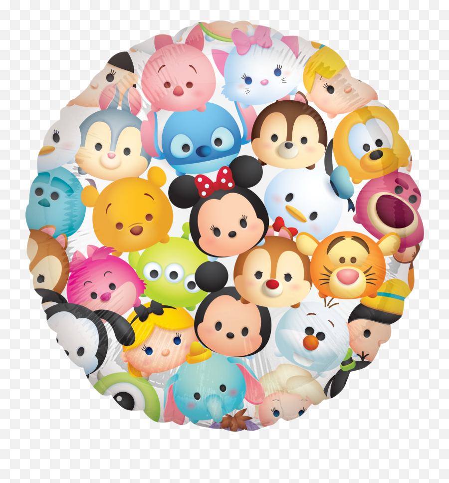 Contamos Con Diferentes Estilos De Globos Metálicos - Tsum Tsum Balloons Emoji,Emoji Balloons At Party City