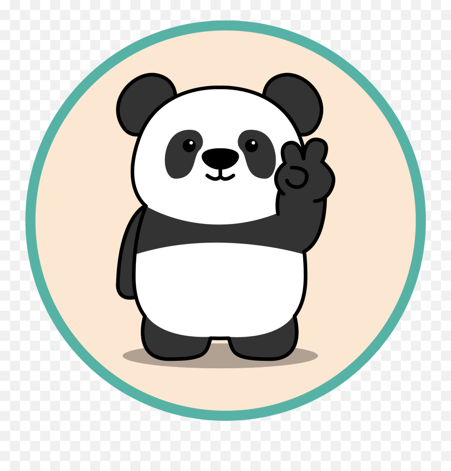 Bamboopanda Emoji,Bye Signal Emoji Moving Picture