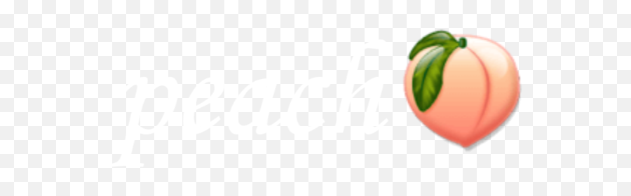 Peach Text Aesthetic Peachy Peach Sticker By Nabi Emoji,R/kpop Emojis