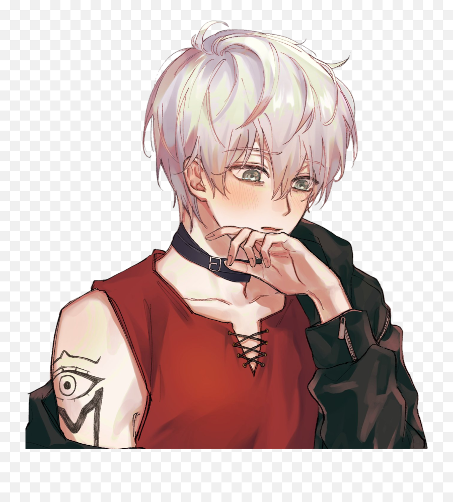 Saeran Saeran Ray Sticker By Ladiablalocadecorazon - Fiction Emoji,Mystic Messenger Ray Emoji