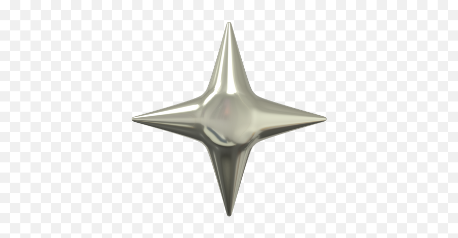 Premium Star 3d Illustration Download In Png Obj Or Blend Emoji,4 Point Star Outline Emoji