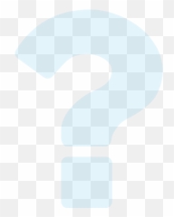 B - Guide Emoji,Question Mark Emoji White