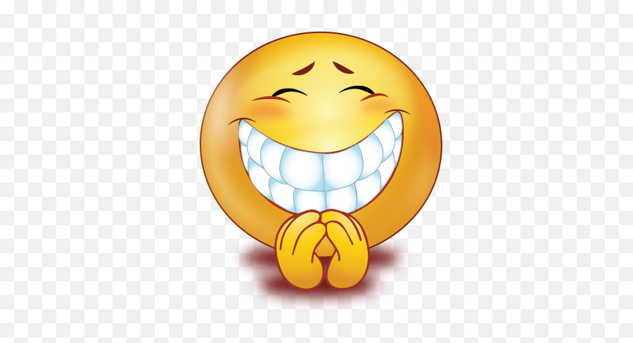 Big Teeth Smile Emoji - Big Teeth Smile Emoji,Cheering Emoji