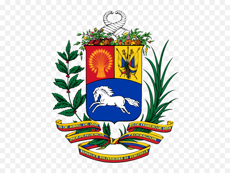 Bandera De Islas Canarias - Clip Art Library Venezuela Coat Of Arms Emoji,Dominican Flag Emoji