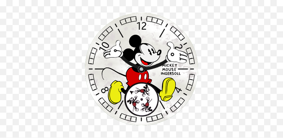 Mouse U2013 Watchfaces For Smart Watches - Dot Emoji,Mickey Mouse Emoticon Text