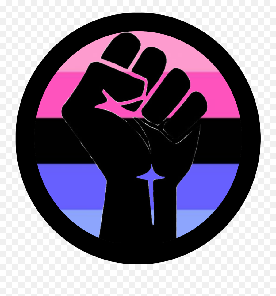 Eeee Omnisexual Blm Blacklivesmatter Sticker By - Black Revolution Fist Emoji,Blm Emoji