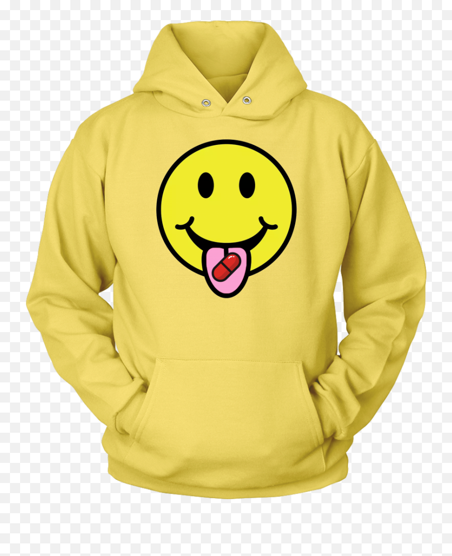 Red Pill Smiley U2013 The Maga Shop - Rex Orange County Yellow Hoodie Emoji,Emoticon Happy Pills