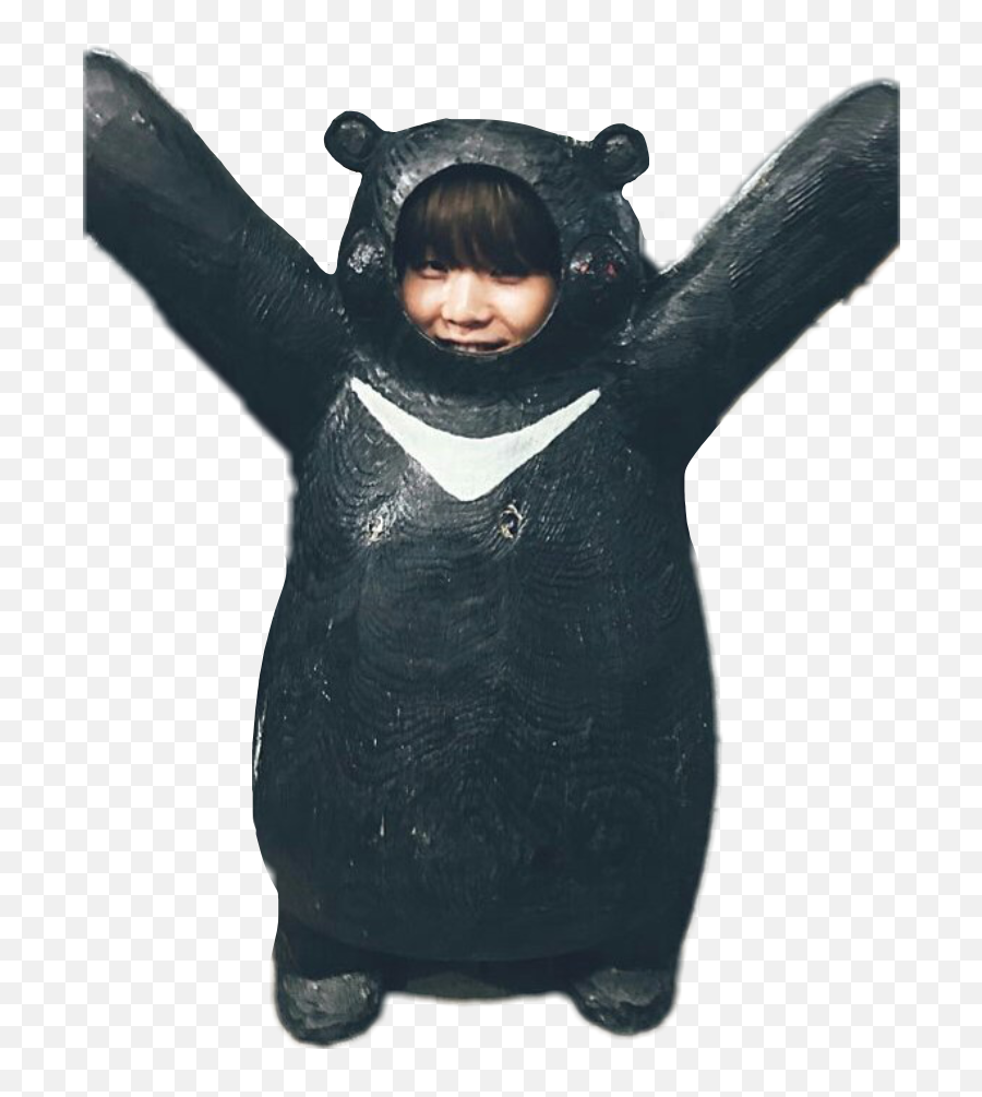 Suga Bts Army Cute Panda Bear Sticker By Xyoonmin - Child Model Emoji,Alien Emoji Costume