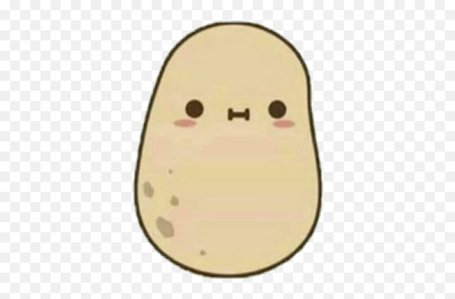 Batata Sticker - Potato Cute Emoji,Batata Emoticon