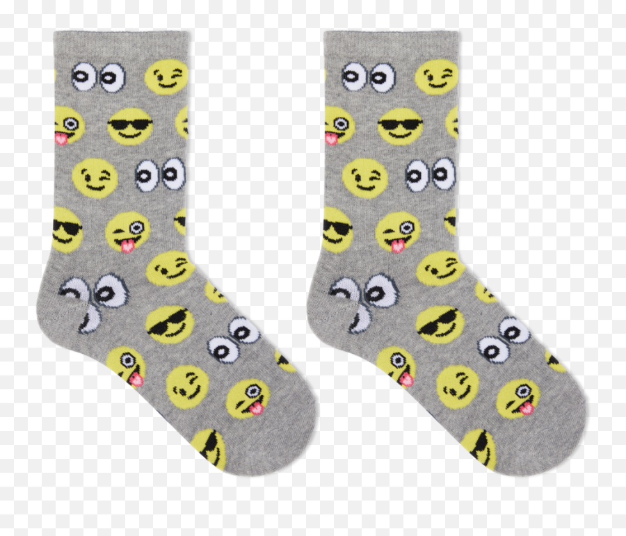 Hot Sox Kids Emoji Crew Socks - For Teen,Mens Emoji Sweatshirt