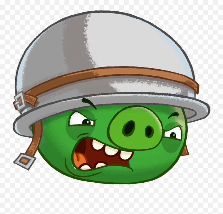 Picture - Angry Birds Helmet Pig Emoji,Red Bird Emotion Angry Bird