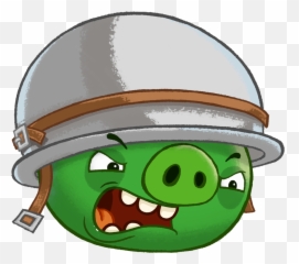 Picture - Angry Birds Helmet Pig Emoji,Red Bird Emotion Angry Bird