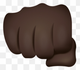 Oncoming Fist Dark Skin Tone Icon - Fist Emoji,Fist Emoji