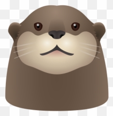 Otter - Sea Otter Emoji,Otter Emoji