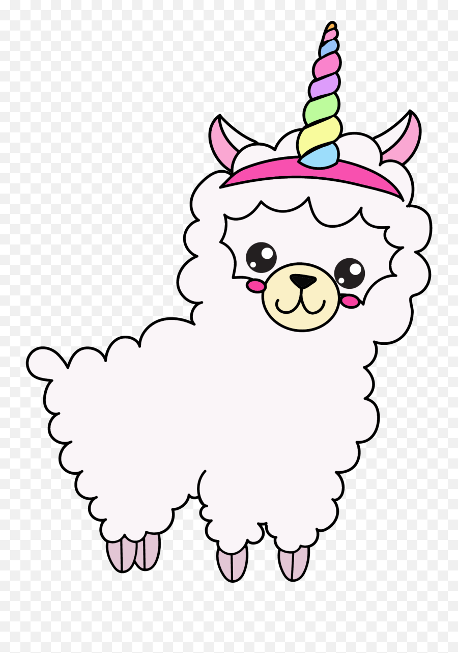 Llamacorn Coloring Book - Girly Emoji,Emoji Coloring Games