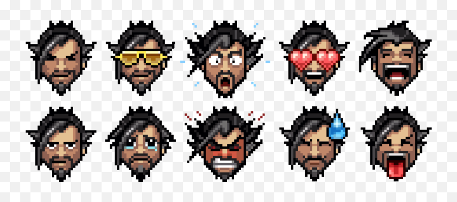 For Adult Emoji,Hanzo Emoji Set